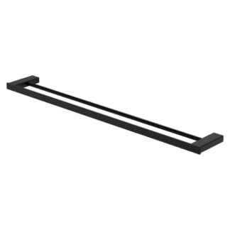 Fienza Tono Double Towel Rail 810mm Matte Black