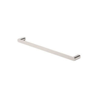 Fienza Empire Slim Single Towel Rail 600mm Brushed Nickel