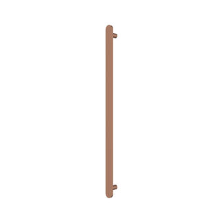 Fienza Empire Slim Vertical Heated Towel Rail 60 x 900mm Brushed Copper