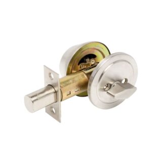 Zanda Jura Single Cylinder Deadbolt Brushed Nickel