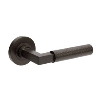 Zanda Zurich Fluted Dummy Lever Set Graphite Nickel