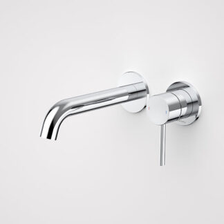 Caroma Liano II Wall Basin/Bath Mixer Set Chrome - CLEARANCE