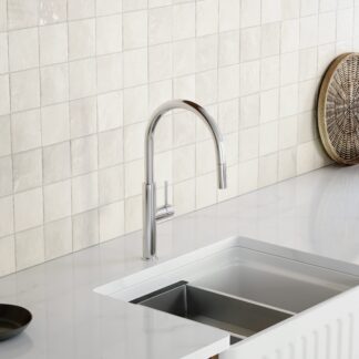 Caroma Liano II Pull Out Sink Mixer - Chrome