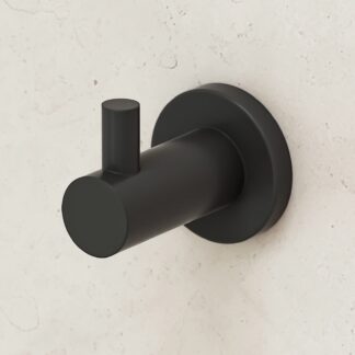 Caroma Liano II Robe Hook - Matte Black