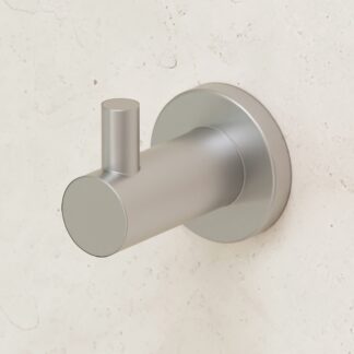 Caroma Liano II Robe Hook - Brushed Nickel