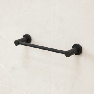 Caroma Liano II Hand Towel Rail - Matte Black