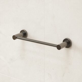 Caroma Liano II Hand Towel Rail - Gunmetal