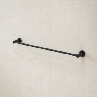 Caroma Liano II Single Towel Rail 640mm - Matte Black