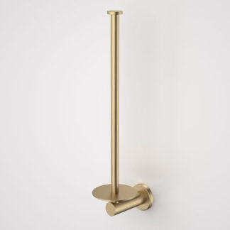 Caroma Liano II Spare Toilet Roll Holder - Brushed Brass