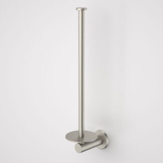 Caroma Liano II Spare Toilet Roll Holder - Brushed Nickel