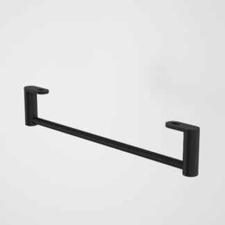 Caroma Liano II Hand Wall Basin Integrated Towel Rail – Matte Black
