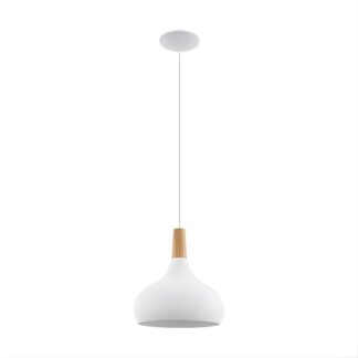 Eglo Sabinar ES 28cm Pendant White