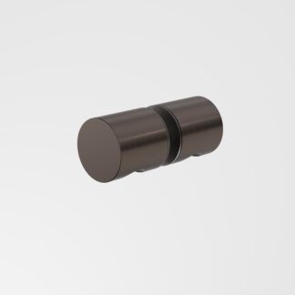 Caroma Shower Door Round Knob Brushed Bronze