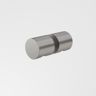 Caroma Shower Door Round Knob Brushed Nickel