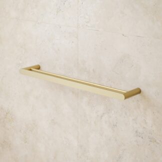 Caroma Urbane II 625mm Double Towel Rail Brushed Brass