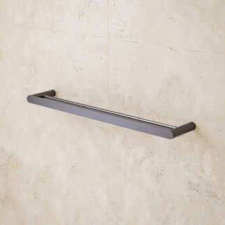 Caroma Urbane II Double Towel Rail 625mm Gunmetal