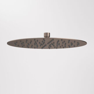 Caroma 300mm Round Rain Shower - Brushed Bronze