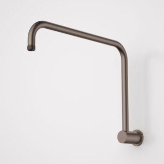 Caroma 460mm Upswept Shower Arm - Brushed Bronze