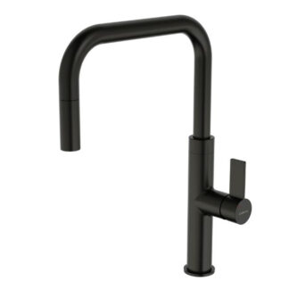 Caroma Urbane II Pull Out Sink Mixer - Matte Black