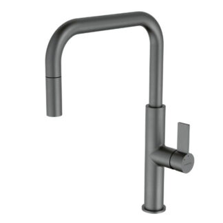 Caroma Urbane II Pull Out Sink Mixer - Gunmetal