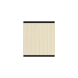 Fienza Hana Sink Drainer Roller Rugged Brass 420X450X5mm