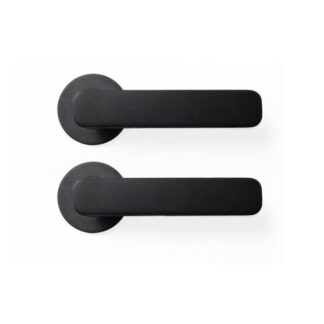 Momo Aspen Dummy Lever Door Handle Set Matte Black