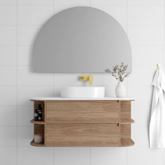 Marquis Avion Wall Hung Vanity with Symphony Solid Surface Top and Basin