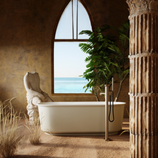BelBagno Berg Freestanding Bathtub 1500mm