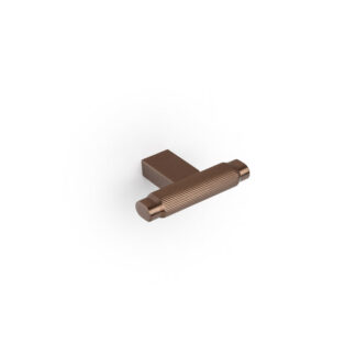 Momo Handles Brooklyn T Knob 55mm Brushed Bronze