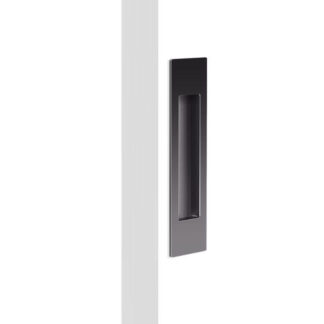 Nidus Mardeco rectangular flush pull (each) Matte Black