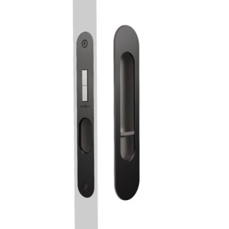 Nidus Mardeco radius flush pull privacy set Matte Black