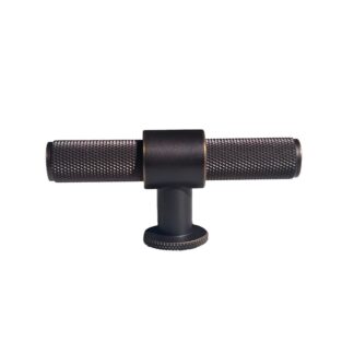 Momo Handles Belgravia 82mm Knurled T Knob Dark Bronze