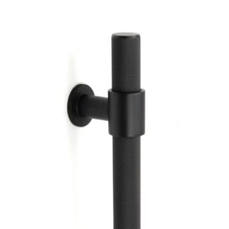 Momo Handles Belgravia 800mm Knurled Pull Handle Matte Black