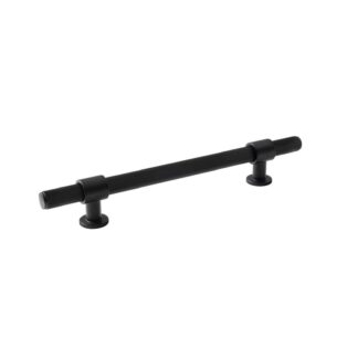 Momo Handles Belgravia Pull Handle Lined Matte Black