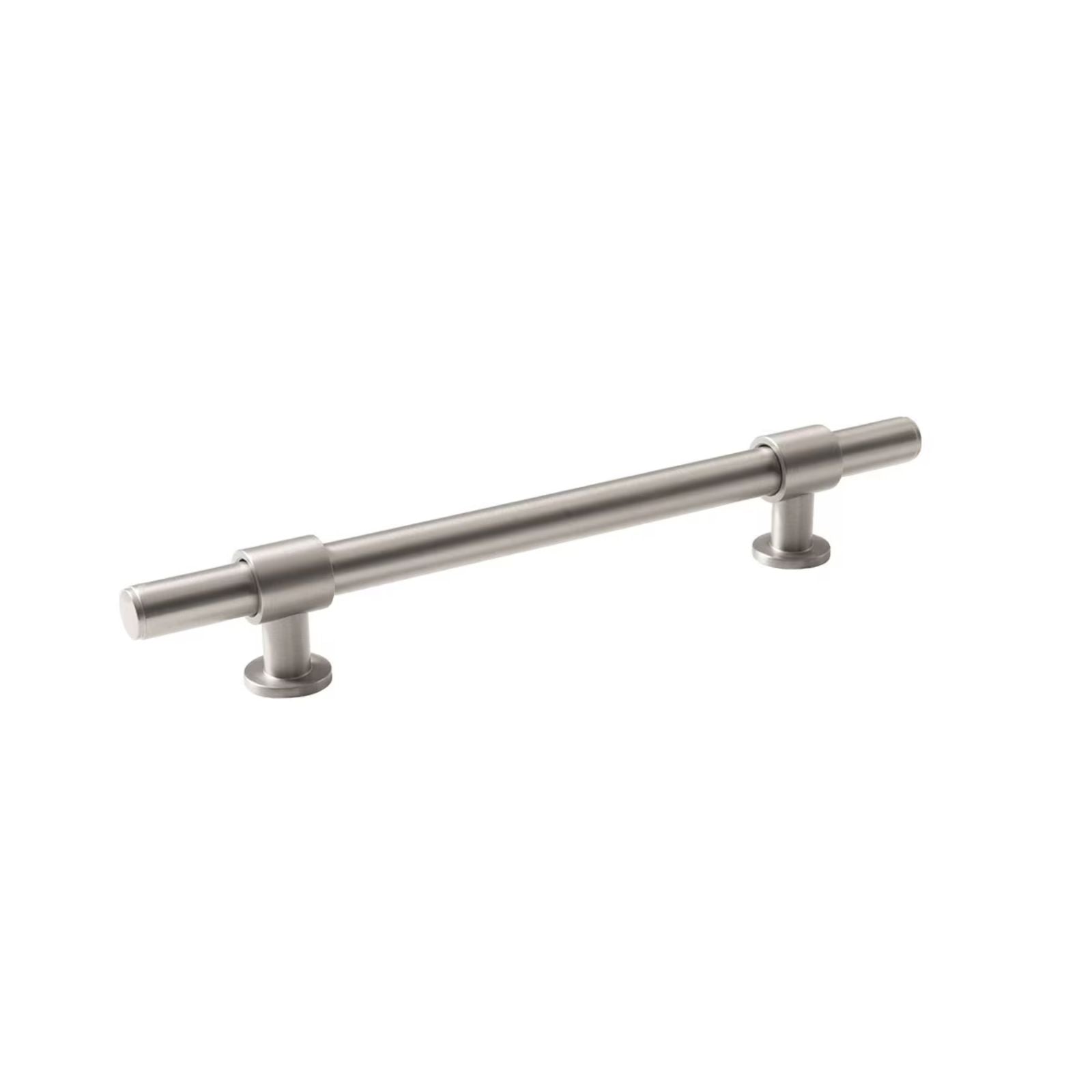 Momo Handles Belgravia Pull Handle Plain Dull Brushed Nickel