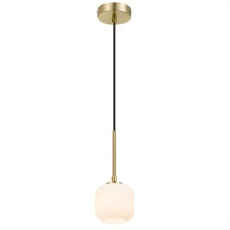 Telbix Bobo G9 1 Light Pendant Antique Gold