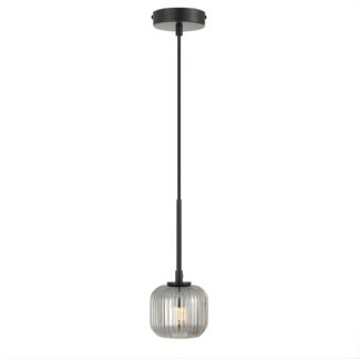 Telbix Bobo G9 1 Light Pendant Black