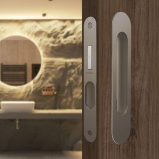 Nidus Mardeco radius flush pull privacy set Bronze