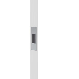 Nidus Mardeco rectangular end pull (each) Brushed Satin Chrome