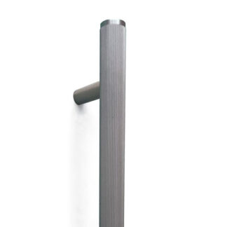 Momo Bellevue Lined Door Pull Handle 600mm Dull Brushed Nickel