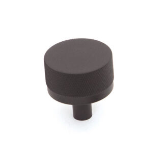 Momo Handles Bellevue Knob Knurled Matte Black