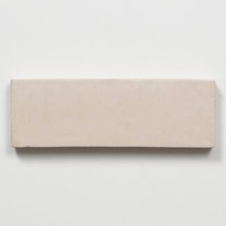 Evelyn Off-White Handmade Bejmat Satin Tile 100 x 50mm