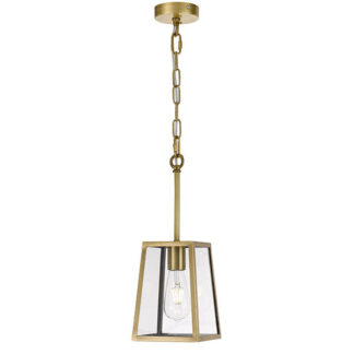 Telbix Cantena E27 15cm Pendant Antique Brass