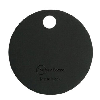 Caroma Luna Satin Black Colour Sample