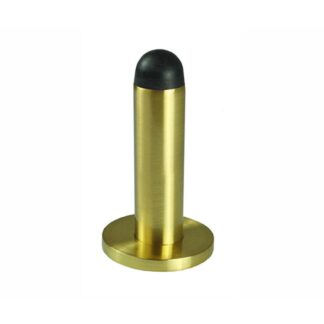 Nidus Wall Mounted Door Stop Satin Brass