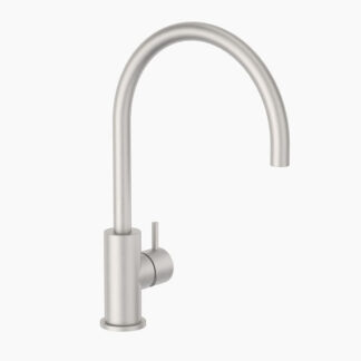 Clark Round Pin Low Lead Sink Mixer - Brushed Nickel