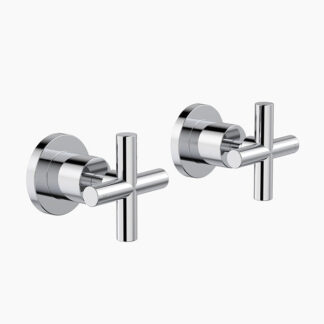 Clark Cross Lead Free Wall Top Assemblies - Chrome