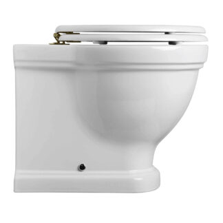 Turner Hastings Claremont Floor Mounted Toilet Pan and Seat