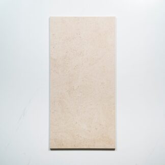 Avorio Cream Travertine Look Matte Porcelain Tile 300 x 600mm