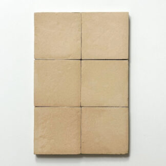 Beige Evelyn Handmade Zellige 100 x 100 x 12mm Sample